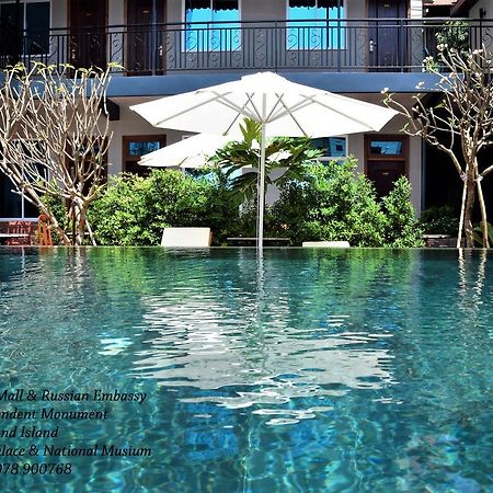 Corner9 Bassac Boutique Hotel Phnom Penh Exterior foto